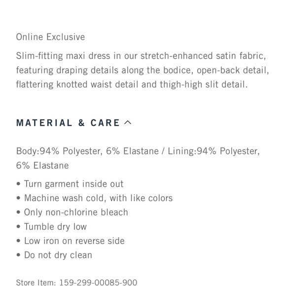 Abercrombie & Fitch slim-fitting draped maxi skirt dress sz M Tall Yellow - Picture 4 of 9